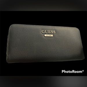 Guess Large Zip Around Wallet
